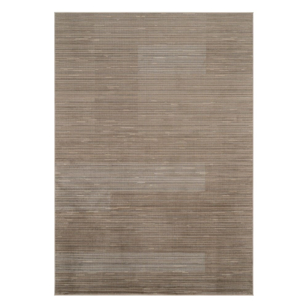 Textile - Covor living din viscoză cu model geometric liniar la dimensiune mare