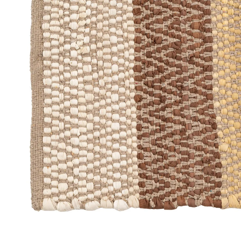 Covor din bumbac cu dungi naturale 200x300 cm [5]