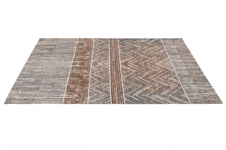 Covor vintage modern maro-alb|Covoare elegante premium [3]