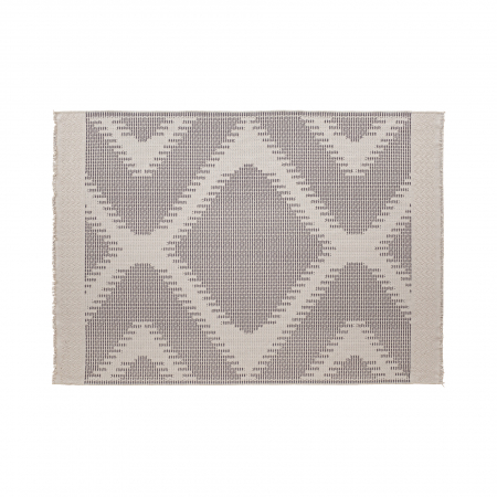 Textile - Covor etnic maro|Covoare rustice moderne