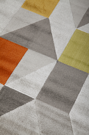 Covor contemporan geometric multicolor|Covoare design premium [1]