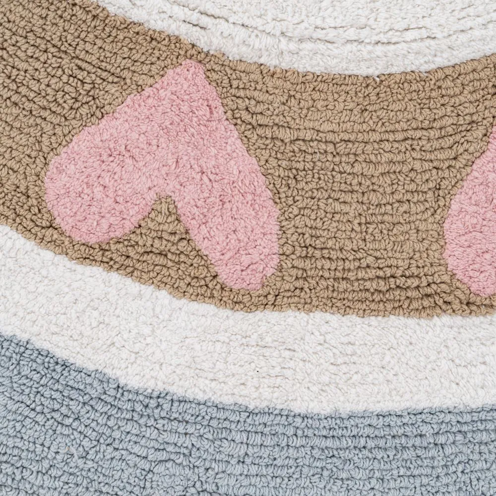 Covor Rotund Mandala din Bumbac | CreativDeco [3]