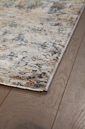 Covor abstract modern ruginiu bej|Covoare versatile premium [3]