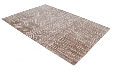 Covor vintage modern taupe-alb|Covoare elegante premium [2]