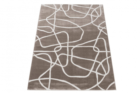 Covor futurist asimetric taupe|Covoare moderne premium [1]