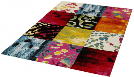 Covor modern patrat pentru living|Covoare cu design geometric [1]