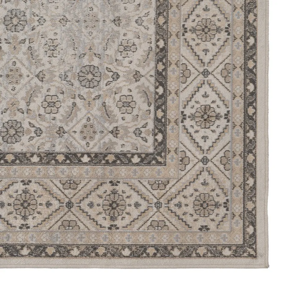 Covor vintage bej din viscoza | Covoare luxoase [3]