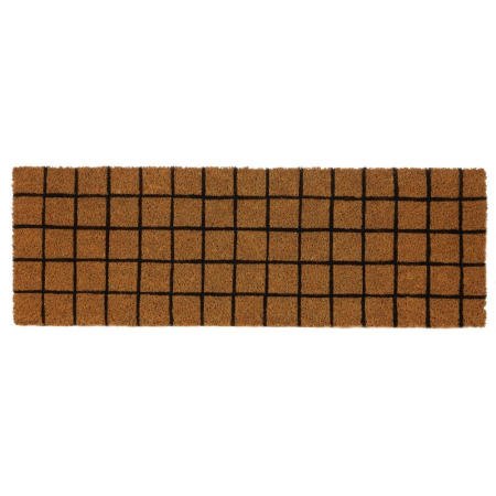 Covorase Intrare - Covoraș de intrare din fibră de cocos cu model geometric