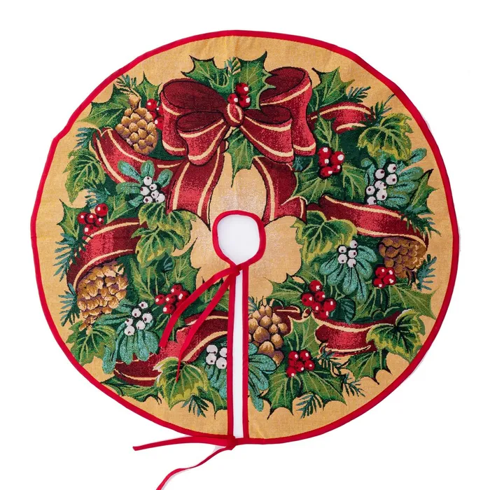 Obiecte decorative - Covoras Craciun Traditional CreativDeco - Baza Brad Decor Festiv