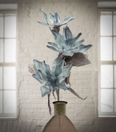 Flori albastre artificiale CreativDeco - Aranjamente florale moderne si durabile [3]