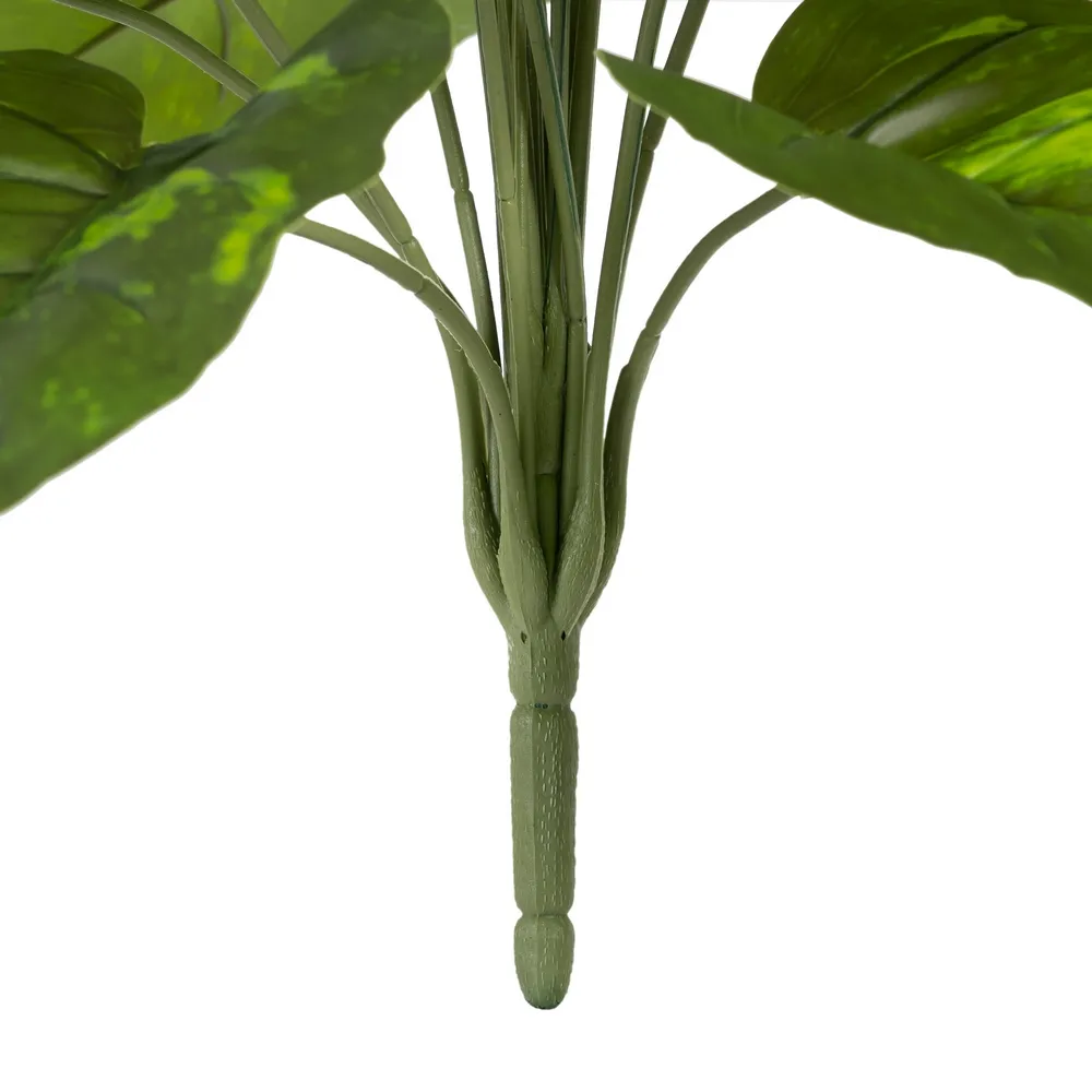 Crenguta frunze exotice verzi | Decoratiuni tropicale | Vaze inalte [4]