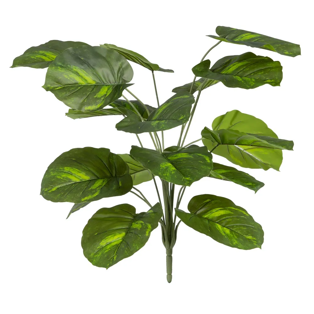 MEGA PROMOTII - Crenguta frunze exotice verzi | Decoratiuni tropicale | Vaze inalte