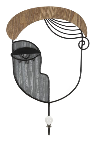 Picassy - Cuier metalic abstract | Design italian CreativDeco