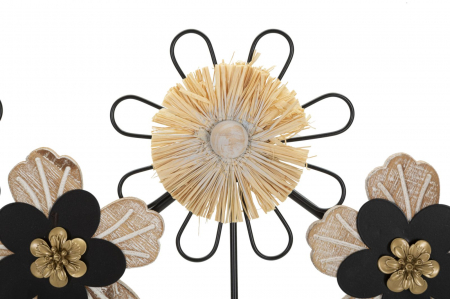 Cuier decorativ floral 3D | Stil boho chic CreativDeco [1]