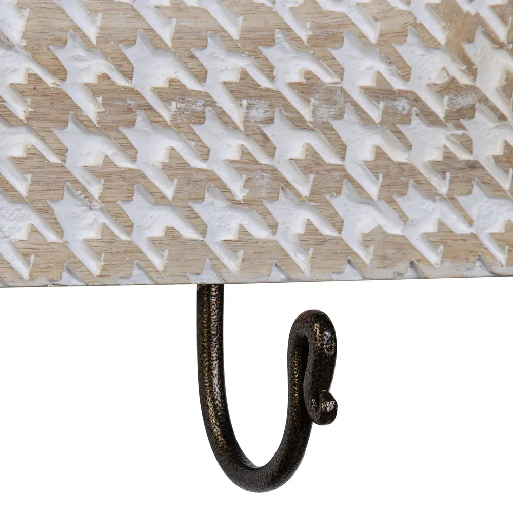 Cuier vintage 3 agatatori | Decoratiuni perete functionale [2]