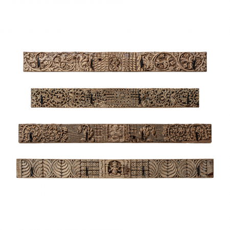 Cuier etnic unicat lemn tec si fier|Cuiere functionale [5]