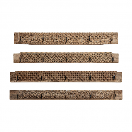 Cuier etnic lemn tec si fier|Cuiere functionale [4]