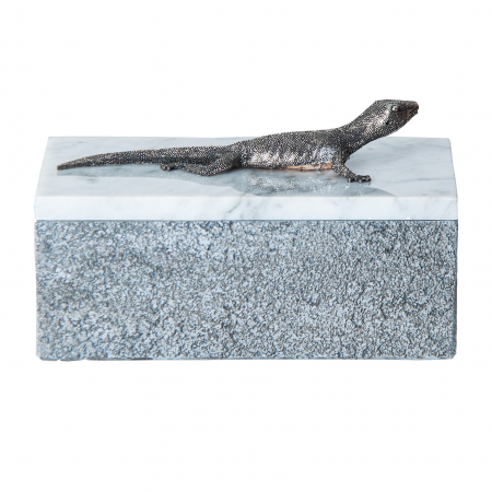 Cutii decorative - Cutie amintiri marmura bicolora|Cutii decorative