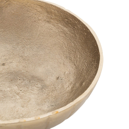 Cutie decorativă din metal auriu BOX GOLDEN METAL DECORATION 24 x 24 x 33 cm [6]