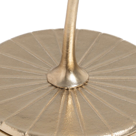 Cutie decorativă din metal auriu BOX GOLDEN METAL DECORATION 24 x 24 x 33 cm [5]