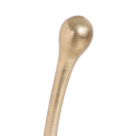 Cutie decorativă din metal auriu BOX GOLDEN METAL DECORATION 24 x 24 x 33 cm [4]