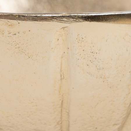 Cutie decorativă din metal auriu BOX GOLDEN METAL DECORATION 24 x 24 x 33 cm [8]