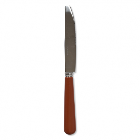 Tacamuri - Cutite Inox Moderne culoare terracotta|Tacamuri Design Premium