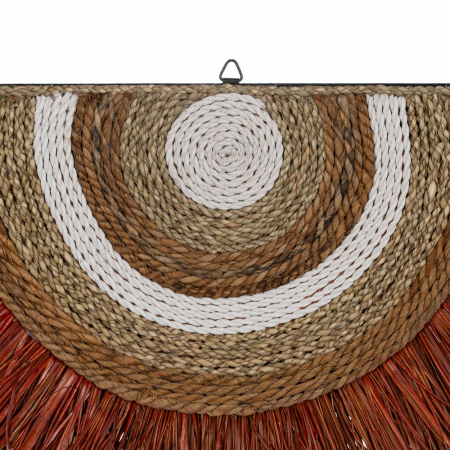 Decor mural fibre naturale artizanal boho [2]