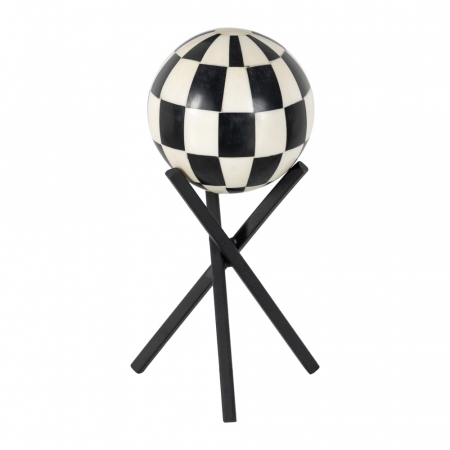 MEGA PROMOTII - Decoratiune Alb-Negru CreativDeco - Design Modern pentru Living Contemporan