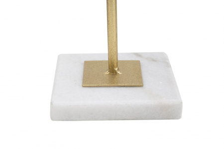 Ornament Cube auriu pe suport marmura - CreativDeco.ro   [2]