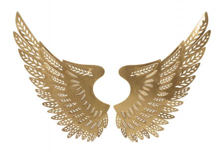 Decoratiuni metalice - Decoratiune Metalica in Forma de Aripi pentru Living - CreativDeco
