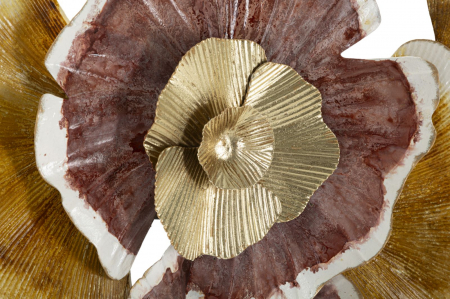 Decorațiune Glam CreativDeco - Frumusețe Florală și Accente Metalice pentru Ambient Sophisticat [2]