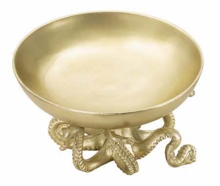 Octopus auriu functional ornamental - CreativDeco.ro [2]