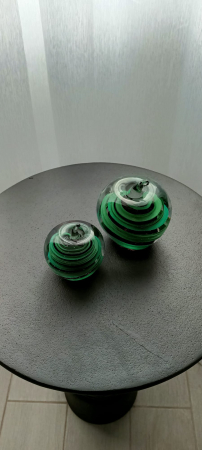 Decoratiune mar verde, sticla - creativdeco.ro [2]