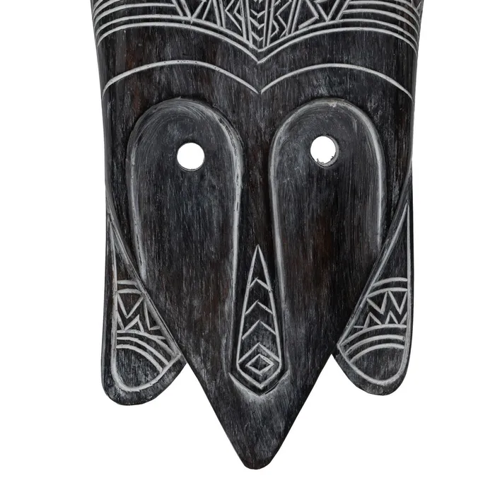 Masca lemn albasia design tribal|Decoratiuni artistice exotice [3]