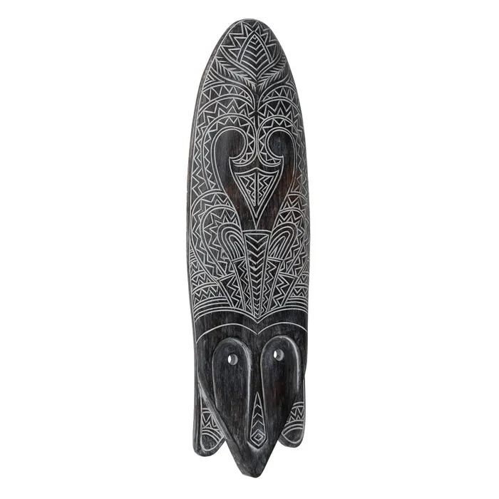 Masca lemn albasia design tribal|Decoratiuni artistice exotice [1]