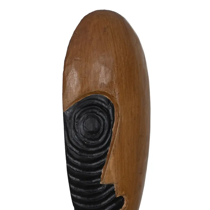 Masca lemn albasia baza fier|Decoratiuni artistice moderne [6]