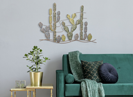 Decoratiune Metalica Cactusi CreativDeco - Stil Elegant Modern [6]