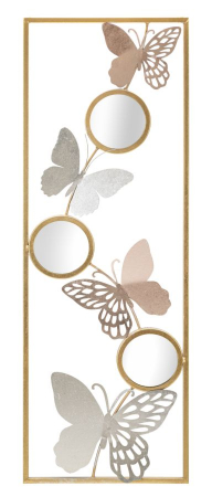 Decoratiuni perete - Decorațiune Metalica Arbore Elegant Auriu CreativDeco