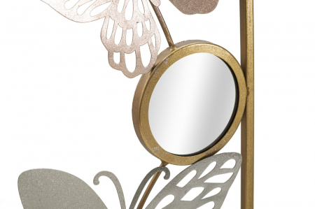 Decorațiune Metalica Arbore Elegant Auriu CreativDeco [3]