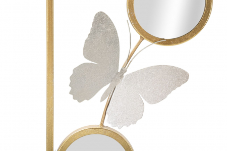 Decorațiune Metalica Arbore Elegant Auriu CreativDeco [1]