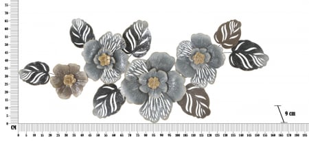 Decoratiune Glam Flori Frunze - Plus Eleganta CreativDeco [5]