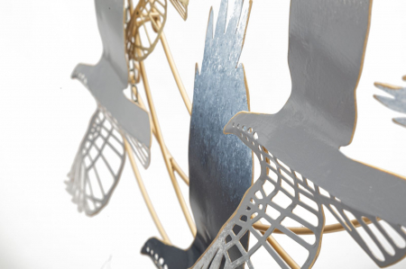 Decorațiune perete pasari CreativDeco - Accent Glam si Dinamic pentru Orice Spatiu [3]