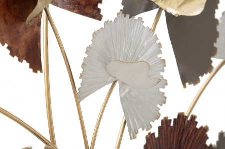 Decoratiune Perete Glam Maro Gri Auriu CreativDeco - Eleganta pentru Living si Birou [2]