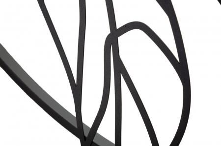 Decorațiune Metalica Circulara Flori Stilizate Auriu CreativDeco [3]