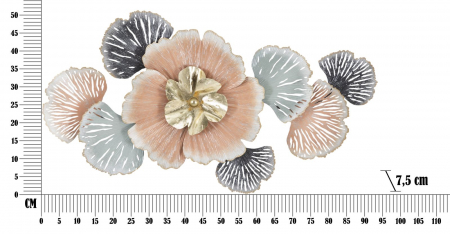 Decoratiune Indrazneata Impact CreativDeco - Flori Metalice si Stil Unic [5]