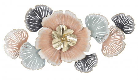 Decoratiuni perete - Decoratiune Indrazneata Impact CreativDeco - Flori Metalice si Stil Unic