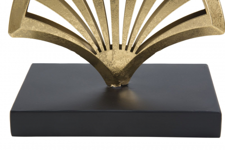 Frunza decorativa aurie Triply din fier - CreativDeco.ro [8]