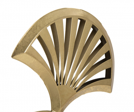 Frunza decorativa aurie Triply din fier - CreativDeco.ro [9]