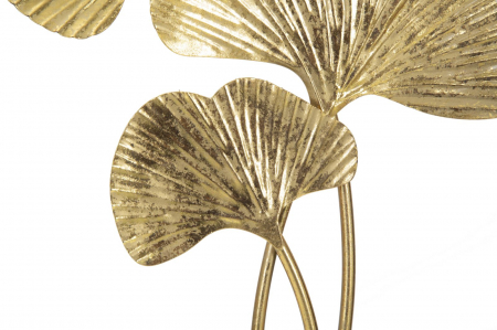 Ornament XL Frunze Ginkgo din metal - CreativDeco.ro [4]